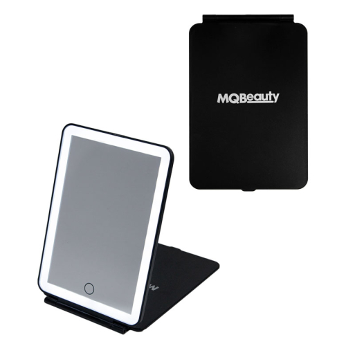 MQBeauty - Miroir de voyage rechargeable avec éclairage LED