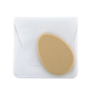 Mya - Nitrile larme éponge de maquillage ou de la crème + sac - Brown