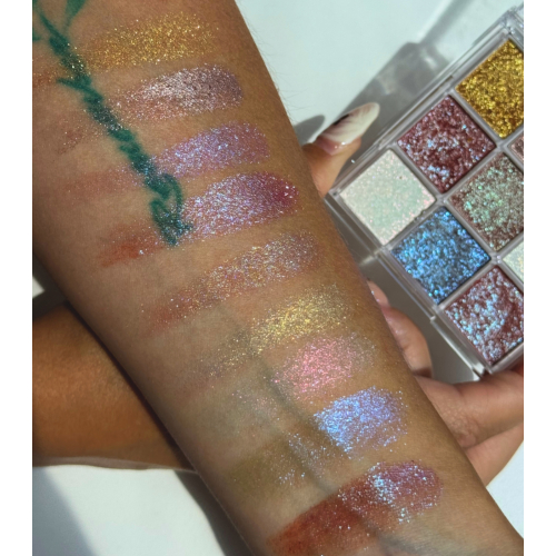 Naba Cosmetics - Palette de pigments pour les yeux - Loto