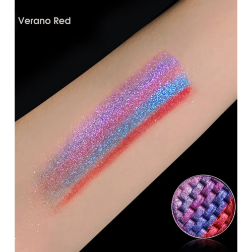 Naba Cosmetics - Pigment crémeux arc-en-ciel - Verano Red