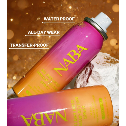 Naba Cosmetics - Spray fixateur de maquillage All Day Hold