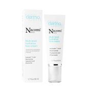 Nacomi - *Dermo* - Crème visage hydratante multi-niveaux - Peaux sèches, déshydratées et irritées