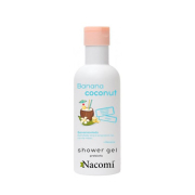 Nacomi - Gel douche lissant - Banane et Noix de Coco