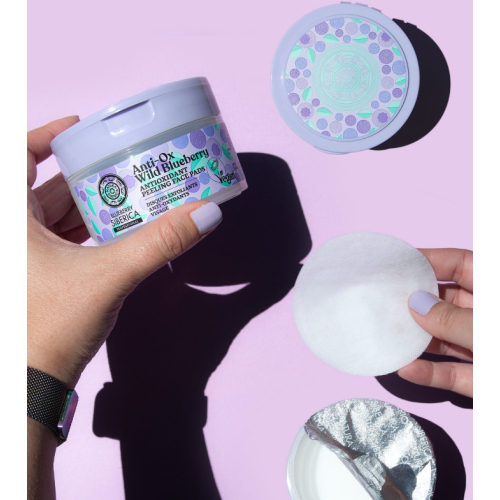 Natura Siberica - *Blueberry Siberica* - Disques faciaux exfoliants antioxydants