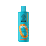 Natura Siberica - Oblepikha Shampoing réparateur à la kératine - Pour cheveux secs et abîmés