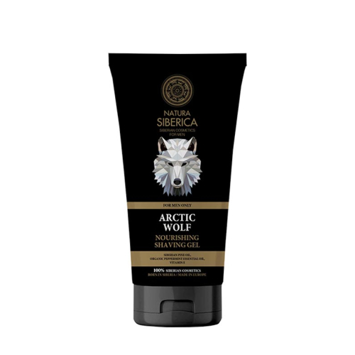 Natura Siberica - *For Men* - Gel à raser nourrissant - Artic Wolf