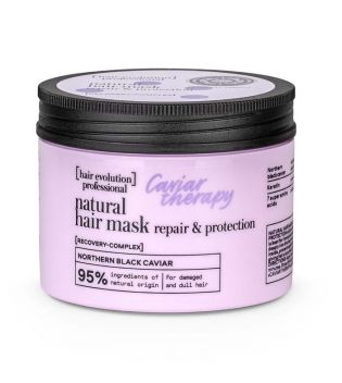 Natura Siberica - *Hair Evolution* - Masque capillaire naturel Caviar thérapie - Réparation et protection