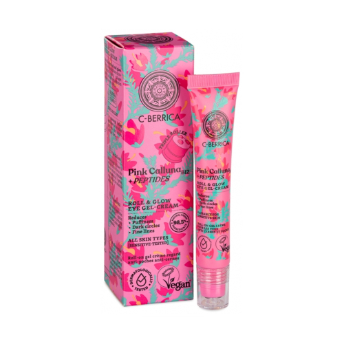 Natura Siberica - *Pink Calluna* - Roll-on contour des yeux Roll & Glow