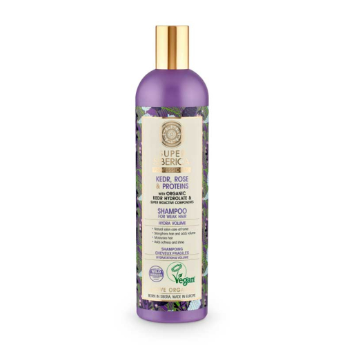Natura Siberica - * Super Siberica * - Shampooing pour cheveux fragiles - Pin, rose et protéines