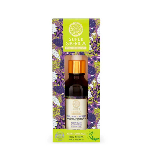 Natura Siberica - * Super Siberica * - Remplisseur capillaire fluide pour cheveux fragiles - Pin, roses et protéines