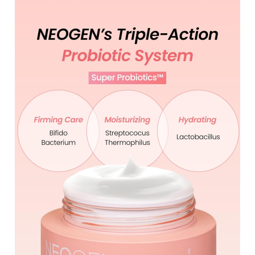 Neogen - Crème apaisante pour le visage Dermalogy Probiotics Relief