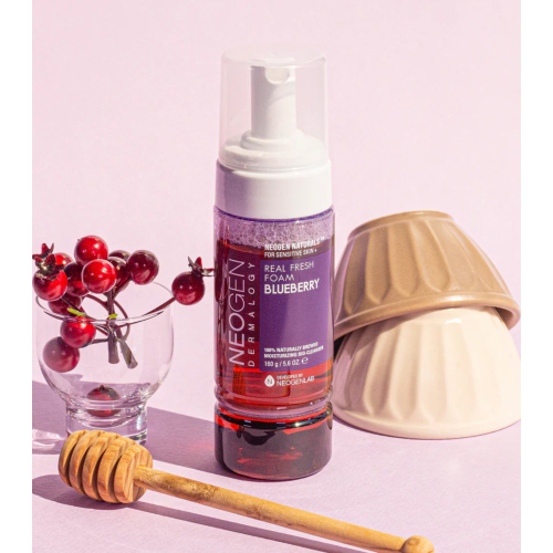Neogen - Mousse nettoyante Dermalogy Real Fresh Foam Blueberry