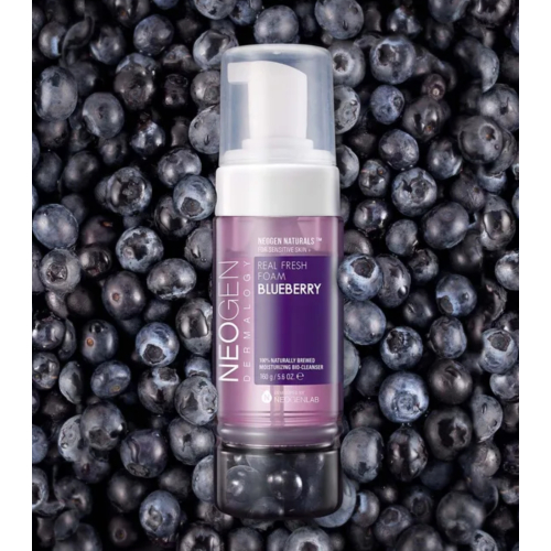 Neogen - Mousse nettoyante Dermalogy Real Fresh Foam Blueberry