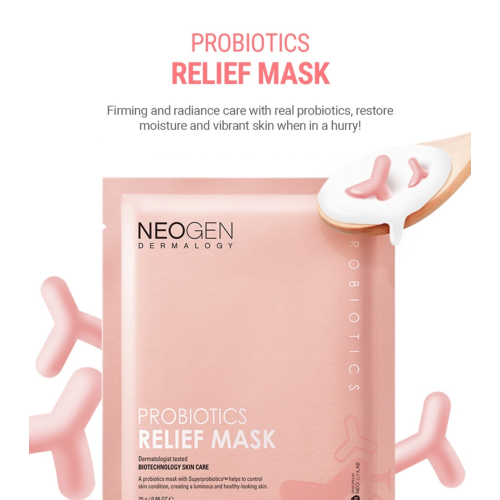 Neogen - Masque facial apaisant Dermalogy Probiotics Relief