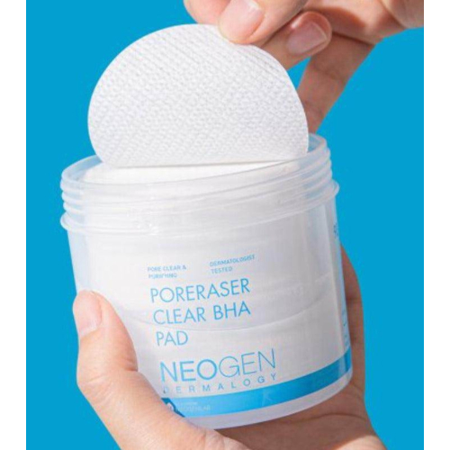 Neogen - Lotion tonique exfoliante pour le visage avec BHA en format disque - Dermalogy Poreraser Clear Bha Pad