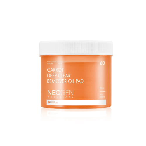 Neogen - Disques toniques exfoliants pour le visage - Carrot Deep Clear Oil Pad
