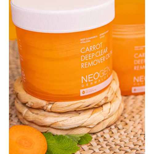 Neogen - Disques toniques exfoliants pour le visage - Carrot Deep Clear Oil Pad