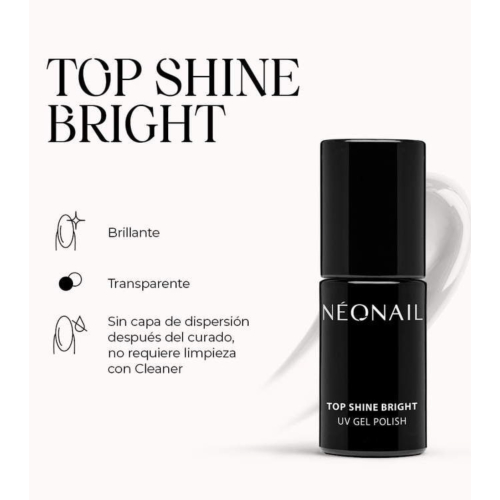 NeoNail - Base semi-permanente - Top Shine Bright