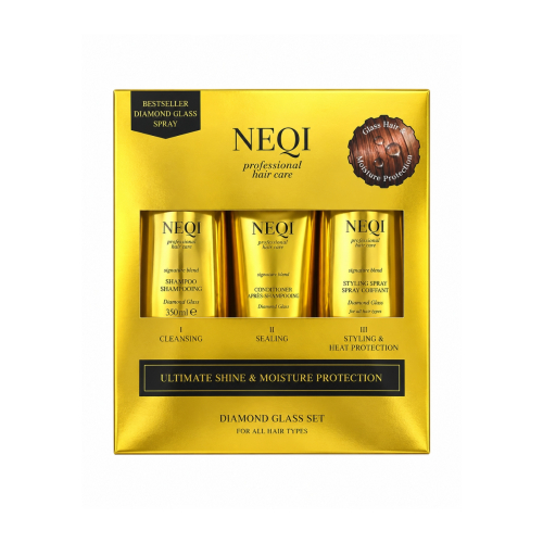NEQI - *Diamond Glass* - Ensemble de soins capillaires