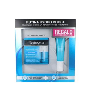 Neutrogena - Pack gel d'eau hydratant + contour des yeux Hydro Boost