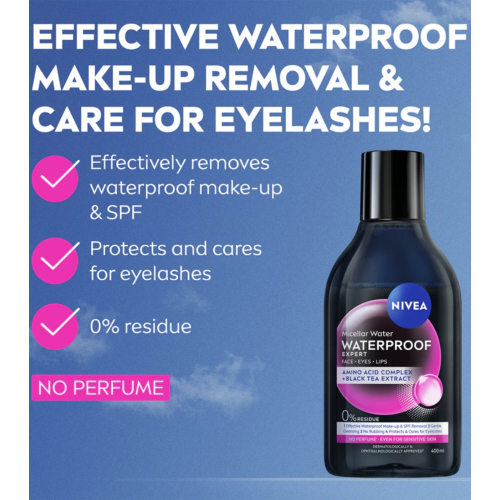 Nivea - Eau micellaire Waterproof
