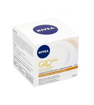 Nivea - Mise sous tension de la crème de jour anti-rides Q10 Energy PF15 - Peau sans vie