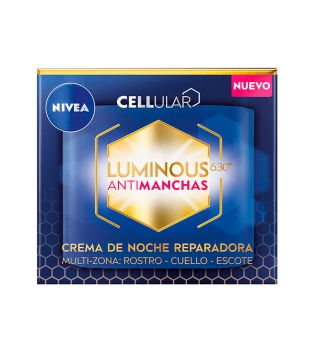 Nivea - Crème de nuit réparatrice anti-taches Luminous 630