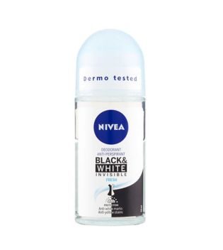 Nivea - Déodorant roll-on Invisible for Black&White - Fresh
