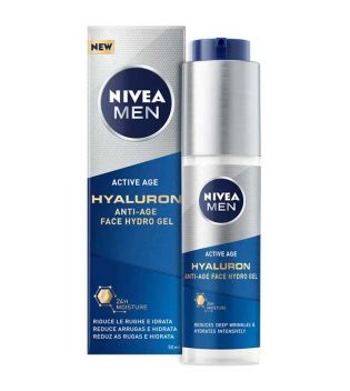 Nivea Men - Gel facial hydratant anti-âge Hyaluron