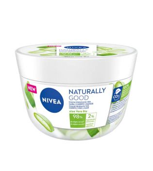 Nivea - *Naturally Good* - Crème hydratante 24h à l'Aloe Vera