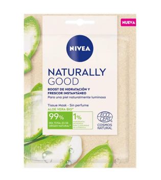 Nivea - *Naturally Good* - Masque Tissue Mask - Aloe Vera Bio