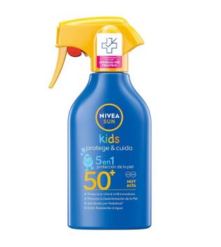 Nivea Sun - Spray solaire Kids Protect & Care - SPF50+ : Très élevé