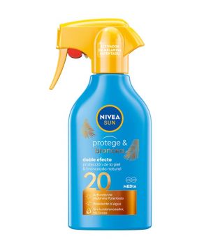 Nivea Sun - Spray Solaire Protège & Bronzage - SPF20 : Moyen