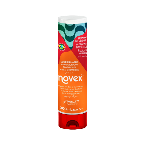 Novex - *Brazilian Keratin* - Revitalisant pour cheveux extrêmement abîmés et cassants