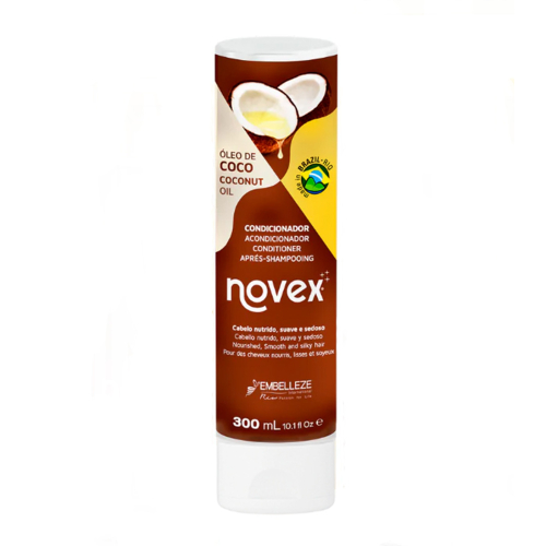 Novex - *Coconut Oil* - Après-shampooing cheveux nourris, doux et soyeux