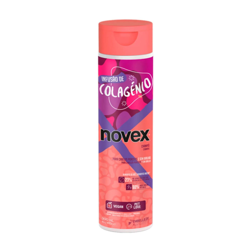 Novex - *Collagen Infusion* - Shampooing pour cheveux poreux et ternes