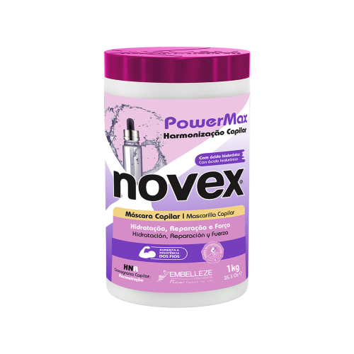 Novex - *PowerMax* - Masque capillaire 1 kg - Hydratation, réparation et force