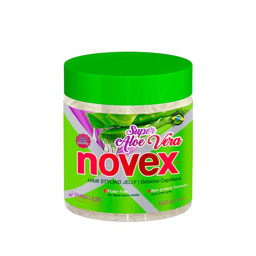 Novex - *Super Aloe Vera* - Gel coiffant et fixateur