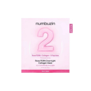 Numbuzin - Masque facial de nuit No.2 Rose PDRN Overnight Collagen