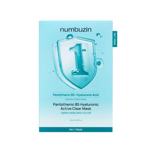 Numbuzin - Masque Hydratant Visage No.1 Pantothenic B5 Hyaluronic Active Clear