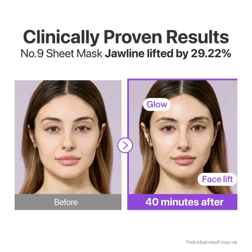 Numbuzin - Masque facial No.9 Nad Bio Lifting