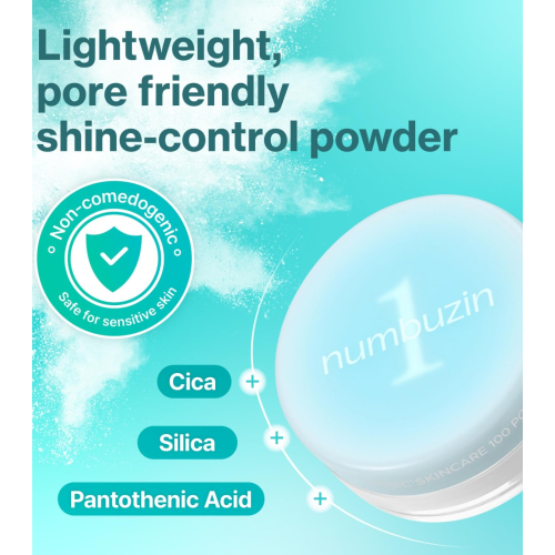 Numbuzin - Poudres matifiantes No.1 Pantothenic Skincare 100 Powder