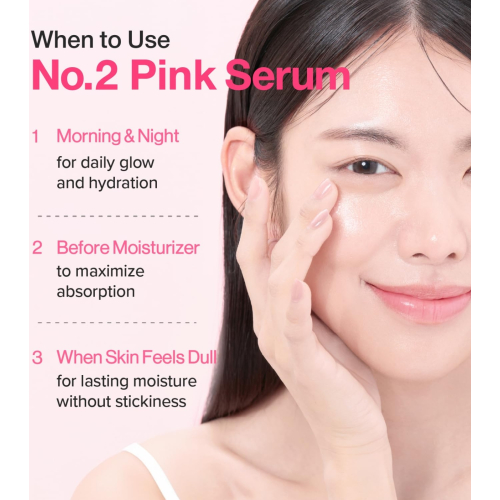 Numbuzin - Sérum repulpant No.2 Rose PDRN Collagen Plumping