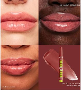 Nyx Professional Makeup - Baume à lèvres Fat Oil Slick Click - 04: Going Viral