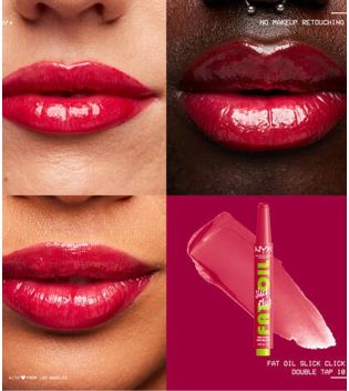 Nyx Professional Makeup - Baume à lèvres Fat Oil Slick Click - 10: Double Tap