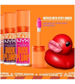 Nyx Professional Makeup - Gloss à lèvres volumateur Duck Plump - 06: Brick Of Time