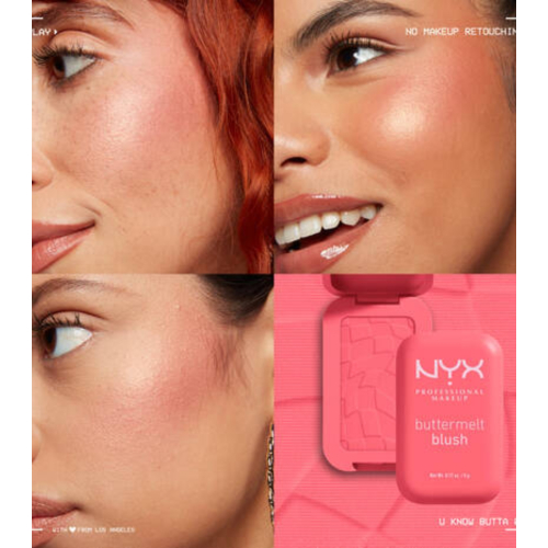 NYX Professional Makeup - Fard à joues en poudre Buttermelt - 04: U Know Butta