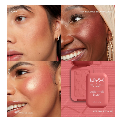 NYX Professional Makeup - Blush poudre Buttermelt - 09: Feeling Butta