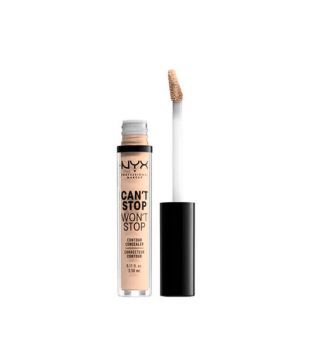 Nyx Professional Makeup - Correcteur Can't Stop won't Stop - CSWC04: Light Ivory
