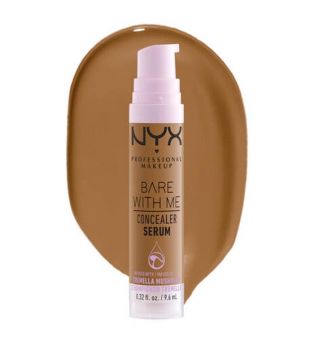 Nyx Professional Makeup - Correcteur liquide Concealer Serum Bare With Me - 10: Camel
